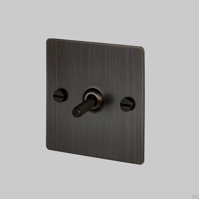 Interruptor Único 1G Bronze Queimado [El344] padrão inglês
