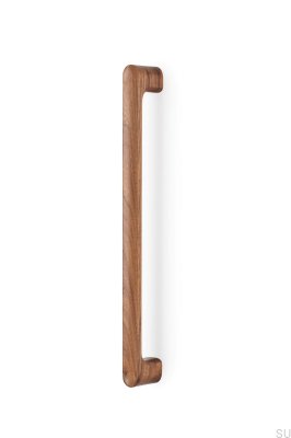 Puxador para móveis oblongo Luv Wood 384 feito de nogueira italiana