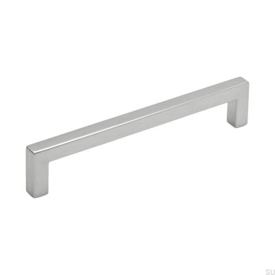 Puxador de móvel alongado 0143 192 Prata Escovado (aspecto inox)