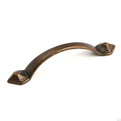 Puxador de móvel alongado 6598 Bronze antigo