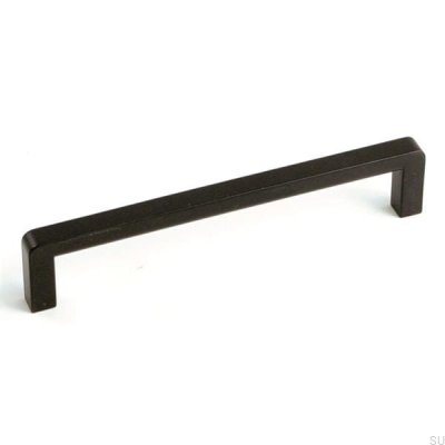Puxador de móvel alongado 6200 128 Metal preto