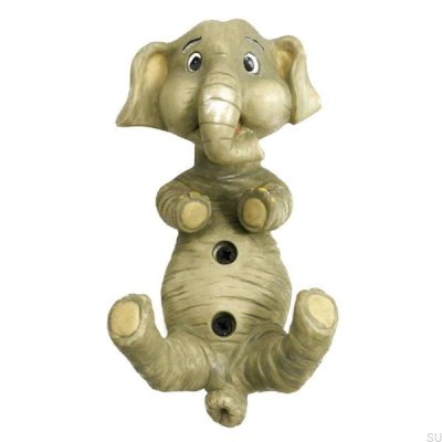 Suporte de parede Elefant Elephant Polyresin