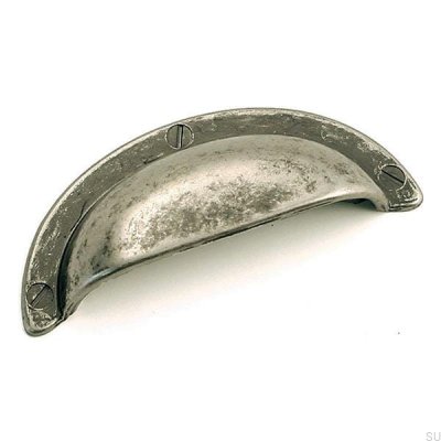 Puxador de móveis Shell 5284 Preto antigo