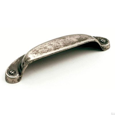 Puxador para móveis Shell 5283 96 Preto antigo