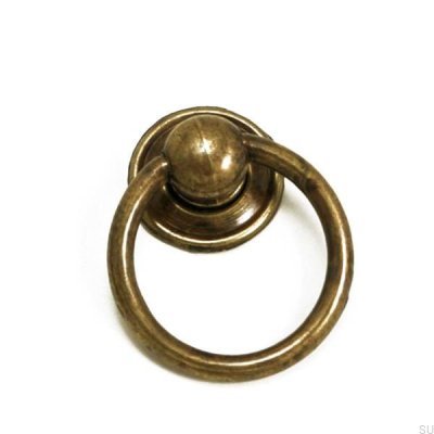 Puxador redondo para móveis 5210 48 Bronze antigo