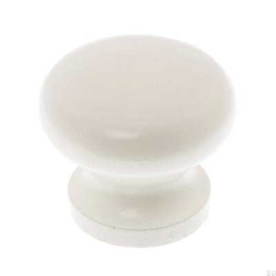 Botão para móveis 4460 40 Branco de madeira