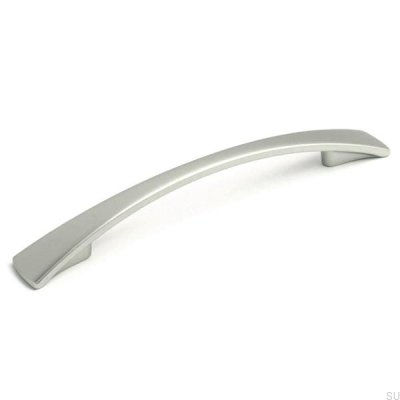 Puxador de móvel longo 4317 128 Cromo escovado