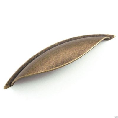 Puxador de móvel alongado 3940 Bronze antigo