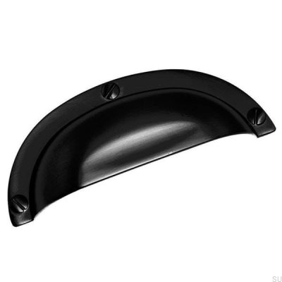 Puxador de móvel Shell 3 158 64 Metal preto