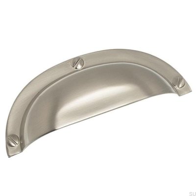 Puxador de móvel Shell 3 158 64 Níquel polido