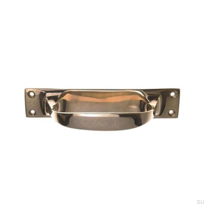 Puxador para móveis Shell 5810 ouro polido