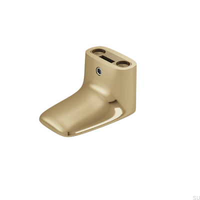 Cabide de parede MF 2 Latão polido (2 peças)