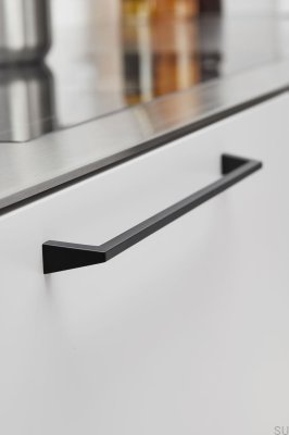 Puxador para móveis Pyramid 160 Metal Preto Fosco
