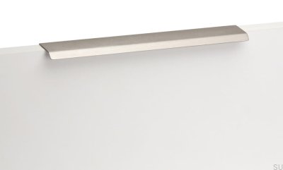 Puxador de móveis de borda de móveis Curve 320 Silver