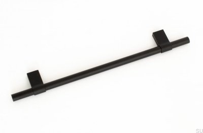 Puxador longitudinal Line Big 224 Alumínio preto