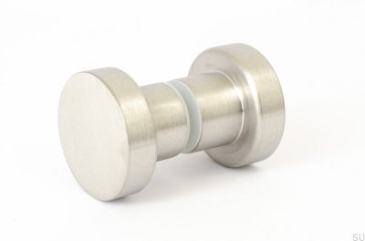 Maçaneta Dupla Face Dot 40 Aço Inox Escovado
