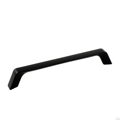 Puxador de móvel oblongo Frank 160 Metal preto