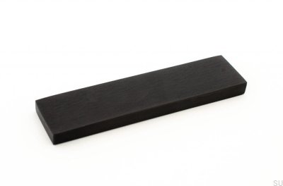 Puxador de alumínio preto para móveis Clean Cut 64
