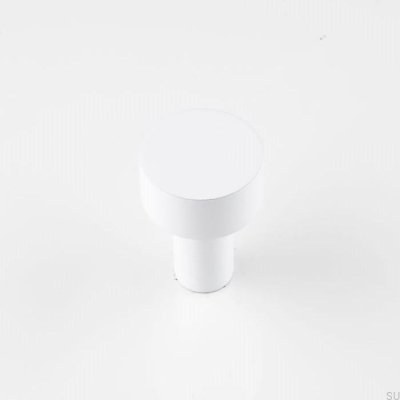 Luciola 20 Puxador para móveis branco alumínio