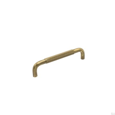 Puxador de móvel alongado Helix 128 Antique Bronze