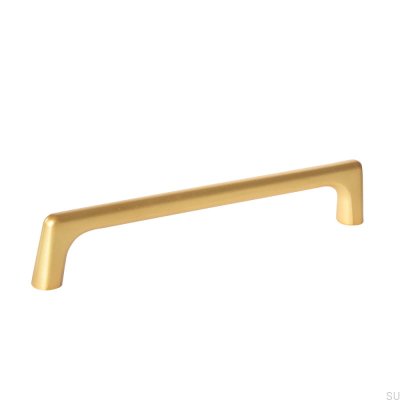 Puxador de móveis oblongo Studio 160 Gold Brushed