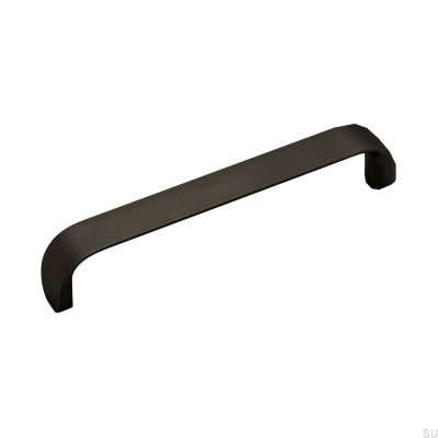 Puxador de móvel oblongo Time Care Metal preto