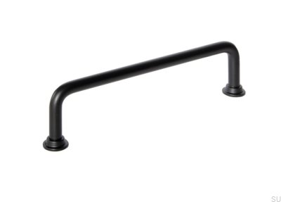 Puxador para móveis alongado 1353 128 Care Metal preto