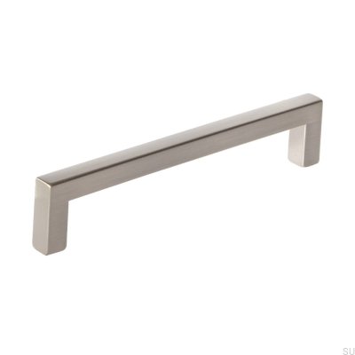 Puxador de móvel alongado 0143 128 Care Lacado Prata (aspecto inox)