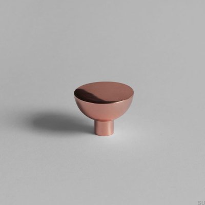 Botão para móveis Luna M Polished Copper