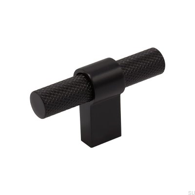 Puxador para móveis T-Bar Helix Metal Black
