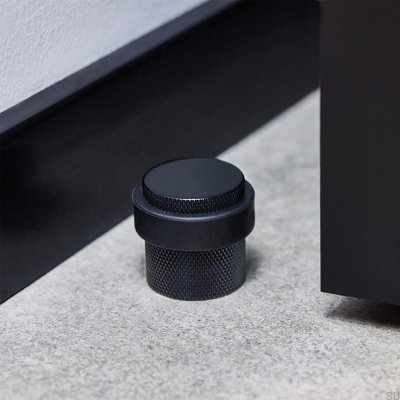 Rodapé Helix Black rolha de piso