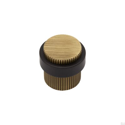 Rodapé Helix Stripe batente da porta do piso bronze antigo