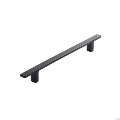 Puxador longitudinal para móveis Transit 160 Metal Black Mat