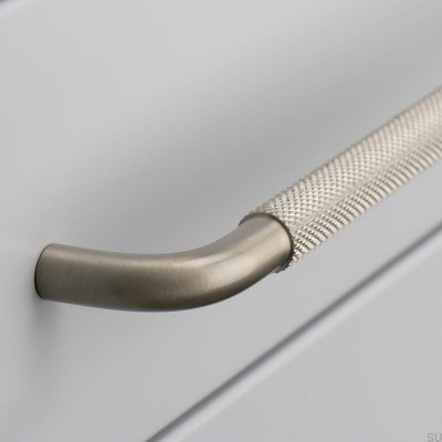 Puxador de móvel alongado Helix 608 Brushed Silver