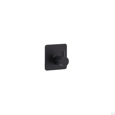 Cabide de parede base 220-1 Metal Black Mat