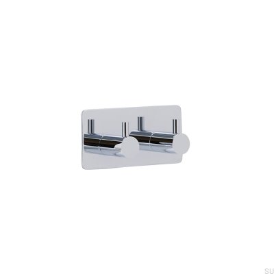 Base suspensa de parede 220-2 Cromo polido