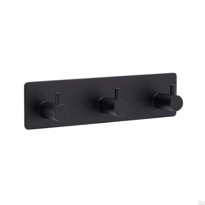Base suspensa de parede 220-3 Metal Black Mat