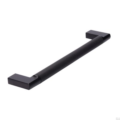 Puxador de móvel oblongo 2457 160 Metal Black Mat