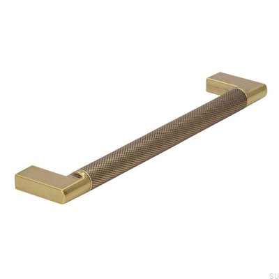 Puxador para móveis oblongo 2457 160 Ouro Antigo