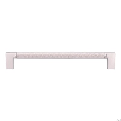 Puxador de móvel oblongo 2457 192 Silver Brushed
