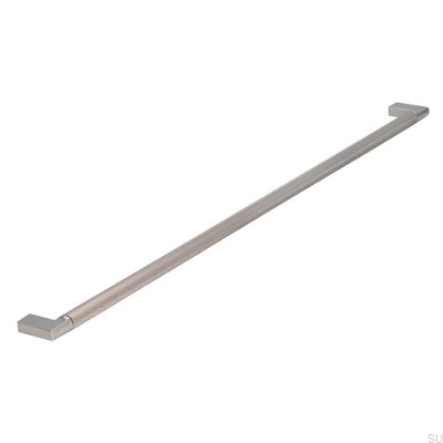 Puxador de móvel oblongo 2457 480 Silver Brushed