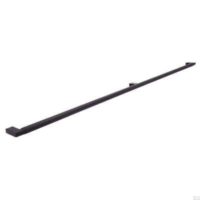 Puxador de móvel oblongo 2457 750 Metal Black Mat