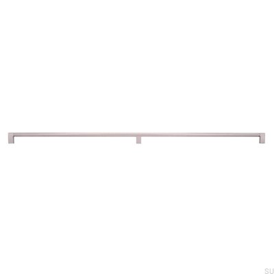 Puxador de móvel oblongo 2457 750 Silver Brushed