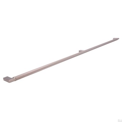 Puxador de móvel oblongo 2457 750 Silver Brushed