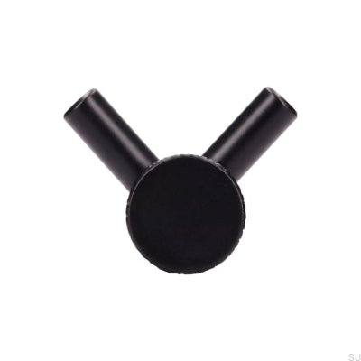 Cabide de parede 2463 Metal Black Mat