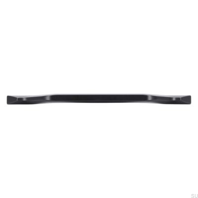Puxador de móvel oblongo 2471 160 Metal Black Mat