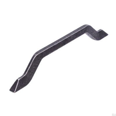 Puxador de móvel oblongo 2471 160 Ferro Antigo