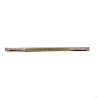 Puxador de móveis oblongo 2471 160 Ouro Antigo