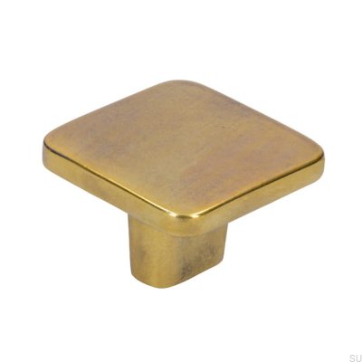 Maçaneta para móveis 2438 32 em ouro antigo