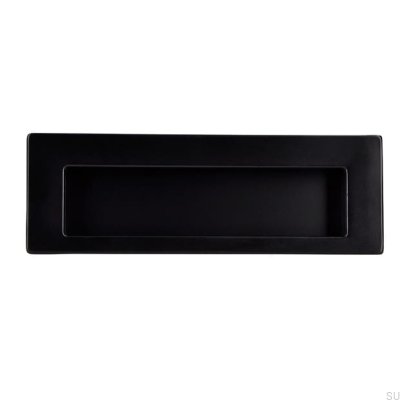 Puxador embutido para móveis 2382 Metal Black Mat